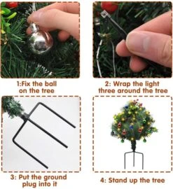 2pcs Christmas Tree Pathway Lights Set 24.5in -Holiday Discount Store 81IOw6 BLYL. AC SL1500 1 600x657 1