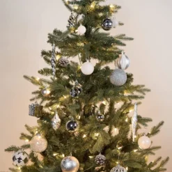 87pcs Christmas White And Silver Ornaments -Holiday Discount Store 87ct Assorted Red amp White Christmas Ornaments Set with Pine Corn 6 result 1 600x600 1