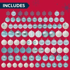 88pcs Gold & Silver Shatterproof Christmas Ornaments -Holiday Discount Store 88pcs Gold amp Silver Shatterproof Christmas Ornaments 4 600x600 1