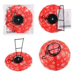 Christmas LED Inflatable Gathering Penguin Decoration -Holiday Discount Store 8Pcs Paper Lanterns With LED Lights 3 result 600x600 1