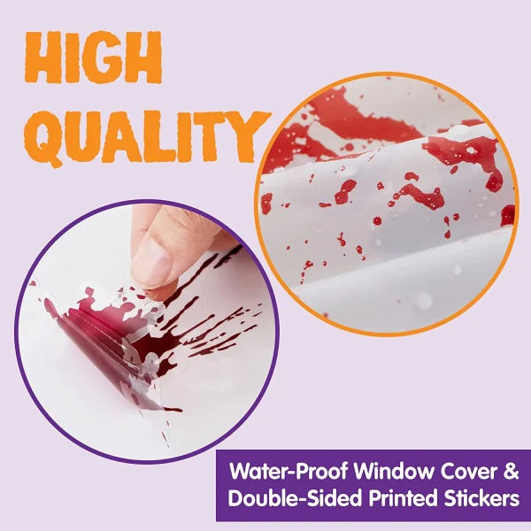 8Pcs Zombie Hand Window Covers 4 Pcs With Window Stickers 4 8Pcs Zombie Hand Window Covers 4 Pcs With Window Stickers - Image 4