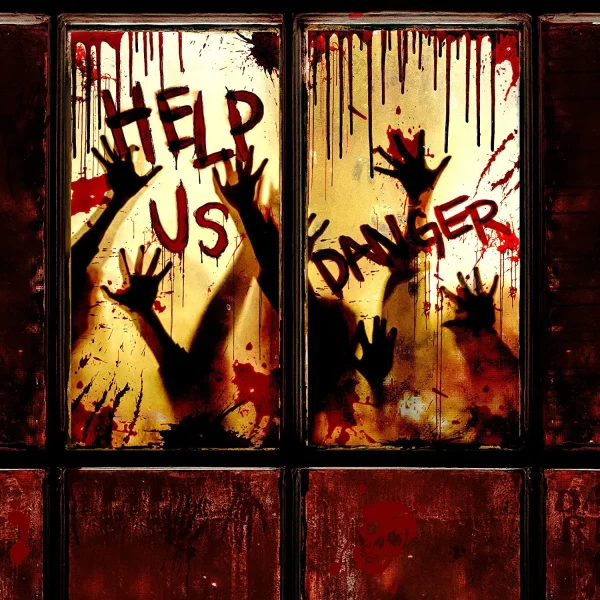 8Pcs Zombie Hand Window Covers 4 Pcs With Window Stickers 1 8Pcs Zombie Hand Window Covers 4 Pcs With Window Stickers