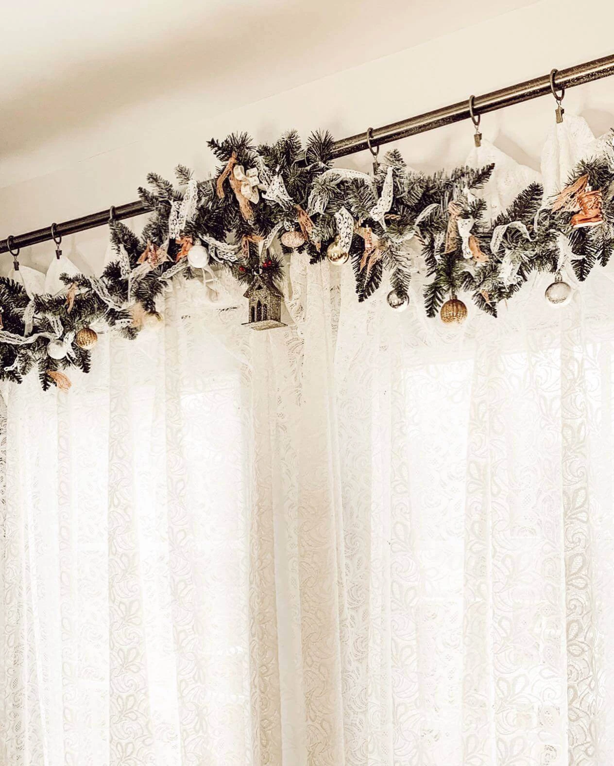 King Of Christmas 9' X 12" Tribeca Spruce Blue Garland Unlit 4 King Of Christmas 9' X 12" Tribeca Spruce Blue Garland Unlit - Image 4