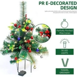 2pcs Christmas Tree Pathway Lights Set 24.5in -Holiday Discount Store 91Et8KVE03L. AC SL1500 1 600x600 1