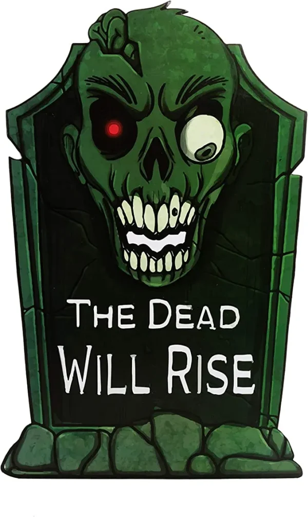 9Pcs Halloween Tombstone Yard Decorations 17in 6 9Pcs Halloween Tombstone Yard Decorations 17in - Image 6