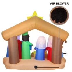 9ft Inflatable LED Nativity Of Jesus With Three Wiseman 9 9ft Inflatable LED Nativity Of Jesus With Three Wiseman -Holiday Discount Store 9ft Inflatable LED Nativity of Jesus with Three Wiseman 4 result scaled 600x600 1