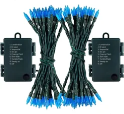 100-Count Blue LED Halloween String Lights 34.6ft -Holiday Discount Store Battery Powered Green String Lights 17.3ft 3 result 600x549 1