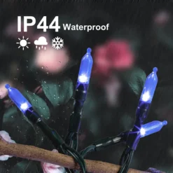 100-Count Blue LED Halloween String Lights 34.6ft -Holiday Discount Store Battery Powered Green String Lights 17.3ft 5 result 600x600 1