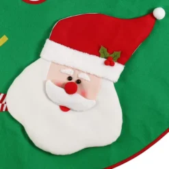 Santa Claus Christmas Tree Skirt 48in -Holiday Discount Store Christmas Tree Skirt Santa 48in 5 result 600x600 1