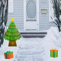 Christmas Tree Design Outdoor Yard Signs 22in 11 Christmas Tree Design Outdoor Yard Signs 22in -Holiday Discount Store Christmas Tree Yard Sign 7 result 600x600 1