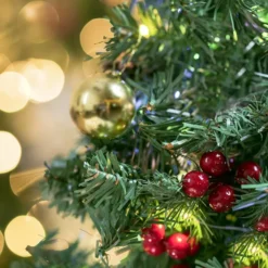 50 Multicolor LED Lights Prelit DIY Mini Christmas Tree 24in -Holiday Discount Store DIY Prelit Tabletop Mini Christmas 24in 4 result 600x600 1