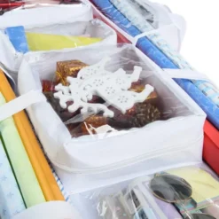 Double Sided Hanging Wrapping Paper Organizer Storage 10 Double Sided Hanging Wrapping Paper Organizer Storage -Holiday Discount Store Double Sided Hanging Wrapping Paper Organizer Storage 5 1 600x600 1