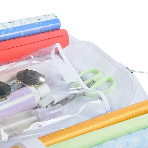 Double Sided Hanging Wrapping Paper Organizer Storage 6 Double Sided Hanging Wrapping Paper Organizer Storage - Image 6