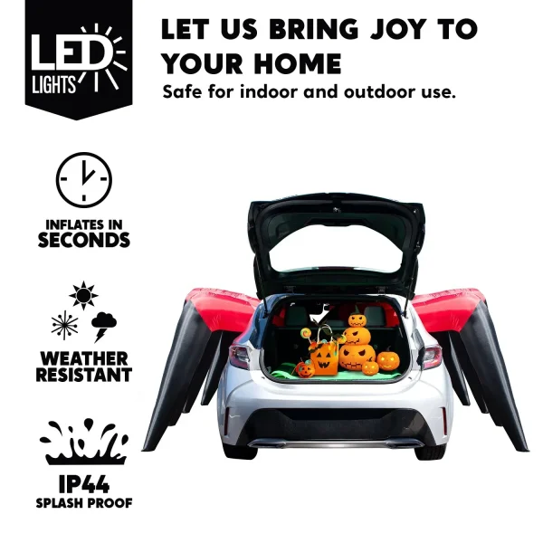 9.5ft Spider Legs Trunk Or Treat Halloween Inflatable 3 9.5ft Spider Legs Trunk Or Treat Halloween Inflatable - Image 3