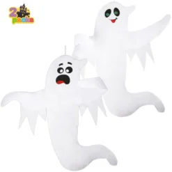 2pcs Ghost Tree Wrap Halloween Decoration 53in -Holiday Discount Store Ghost Tree Hugger 2 Pack 53 2 scaled 600x600 1
