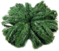 100ft 2pcs Artificial Green Christmas Garland -Holiday Discount Store Green Holiday Garland 2 Pack 50 ft 5 result 600x518 1