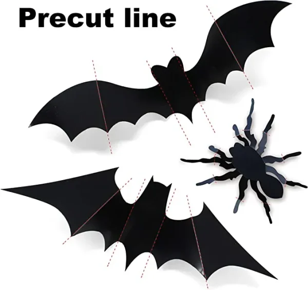 84pcs Halloween Wall Decal Stickers Decoration 4 84pcs Halloween Wall Decal Stickers Decoration - Image 4