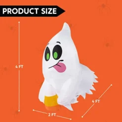 4ft Halloween Inflatable LED Ghost With Candy -Holiday Discount Store Halloween Inflatable LED Ghost with Candy 4ft 5 600x600 1
