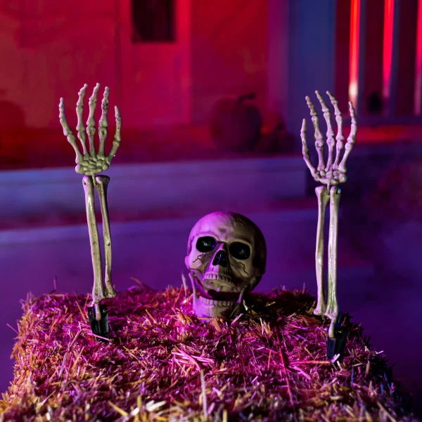 Halloween Skeleton Ground Breakers Decorations 5 Halloween Skeleton Ground Breakers Decorations - Image 5