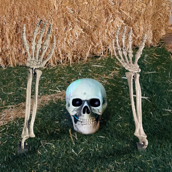 Halloween Skeleton Ground Breakers Decorations 2 Halloween Skeleton Ground Breakers Decorations - Image 2
