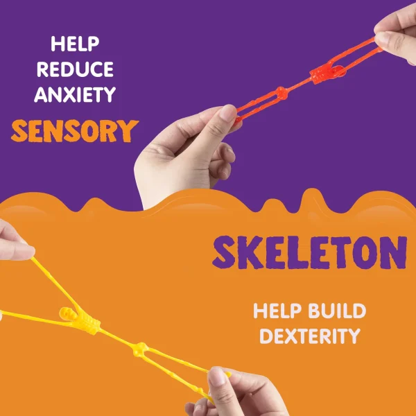 Halloween Stretchy Skeletons 108 Pcs 4 Halloween Stretchy Skeletons 108 Pcs - Image 4