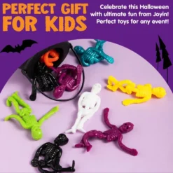 Halloween Stretchy Skeletons 108 Pcs 10 Halloween Stretchy Skeletons 108 Pcs -Holiday Discount Store Halloween Stretchy Skeletons 108 Pcs 5 result 600x600 1