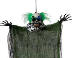 3Pcs Hanging Clown, Ghost And Grim Reaper -Holiday Discount Store Hanging Clown Ghost and Grim Reaper 5 600x483 1