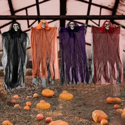 4Pcs Hanging Grim Reapers 26in