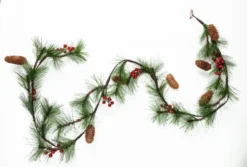 Holiday Garland With Decorations 6ft