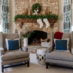 King Of Christmas 9' X 12" Cypress Spruce Garland Unlit -Holiday Discount Store KOC2021CypressSpruce 1 2e23f08f 668f 4c55 adf7 8e06cf0072ca