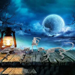 3pcs Posable Plastic Rat Skeleton Decoration 14in 9 3pcs Posable Plastic Rat Skeleton Decoration 14in -Holiday Discount Store Pose N Stay Rat Skeleton 6 600x600 1