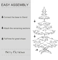 Prelit Christmas Tree With Decoration Kit 6ft -Holiday Discount Store Prelit Christmas Tree with Decoration Kit 6ft 5 600x619 1