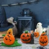 Pumpkin Miniature Figurine Decorations, 5 Pcs
