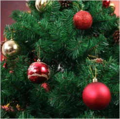 36pcs Collectible Christmas Ornaments Set -Holiday Discount Store Red Gold amp Silver 2.5 Ball Ornaments 36 pack 5 result 600x595 1