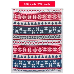 Twin Size Cozy Fleece Christmas Throw Blanket 11 Twin Size Cozy Fleece Christmas Throw Blanket -Holiday Discount Store Throw Blanket 6 result 600x600 1
