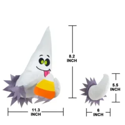Window Breaker (Ghost Holding Candy Corn) -Holiday Discount Store Window Breaker Ghost Holding Candy Corn 6 result 600x600 1