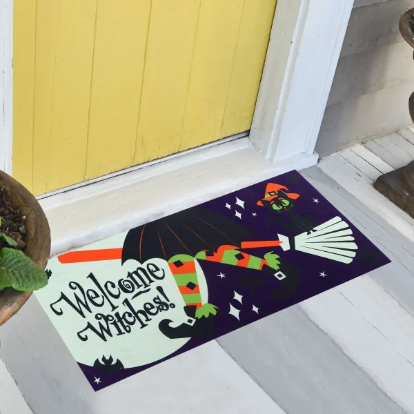Witch Party With Moon Doormat 22in X 10in 5 Witch Party With Moon Doormat 22in X 10in - Image 5