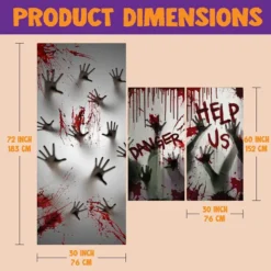 Zombie Hand Door Cover+2 Widow Covers+Weapon Garland+Window Stickers 11*14in 11 Zombie Hand Door Cover+2 Widow Covers+Weapon Garland+Window Stickers 11*14in -Holiday Discount Store Zombie Hand Door Cover2 Widow CoversWeapon GarlandWindow Stickers 5 result 600x600 1