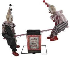 "Clowns" Electric Animated Halloween Props - Package Deal -Holiday Discount Store clowns electric animated halloween props package deal 2309713985569