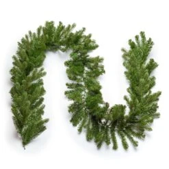 King Of Christmas 9' X 12" Cypress Spruce Garland Unlit -Holiday Discount Store cypress spruce garland unlit