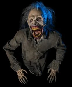"Death Rising" Electric Animated Zombie Halloween Prop