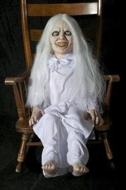 "Ghost Girl" Electric Animated Halloween Prop