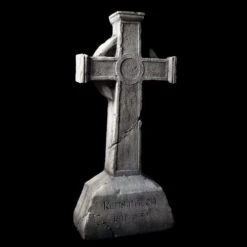 "Gothic Gravestone" Electric Animated Graveyard Prop