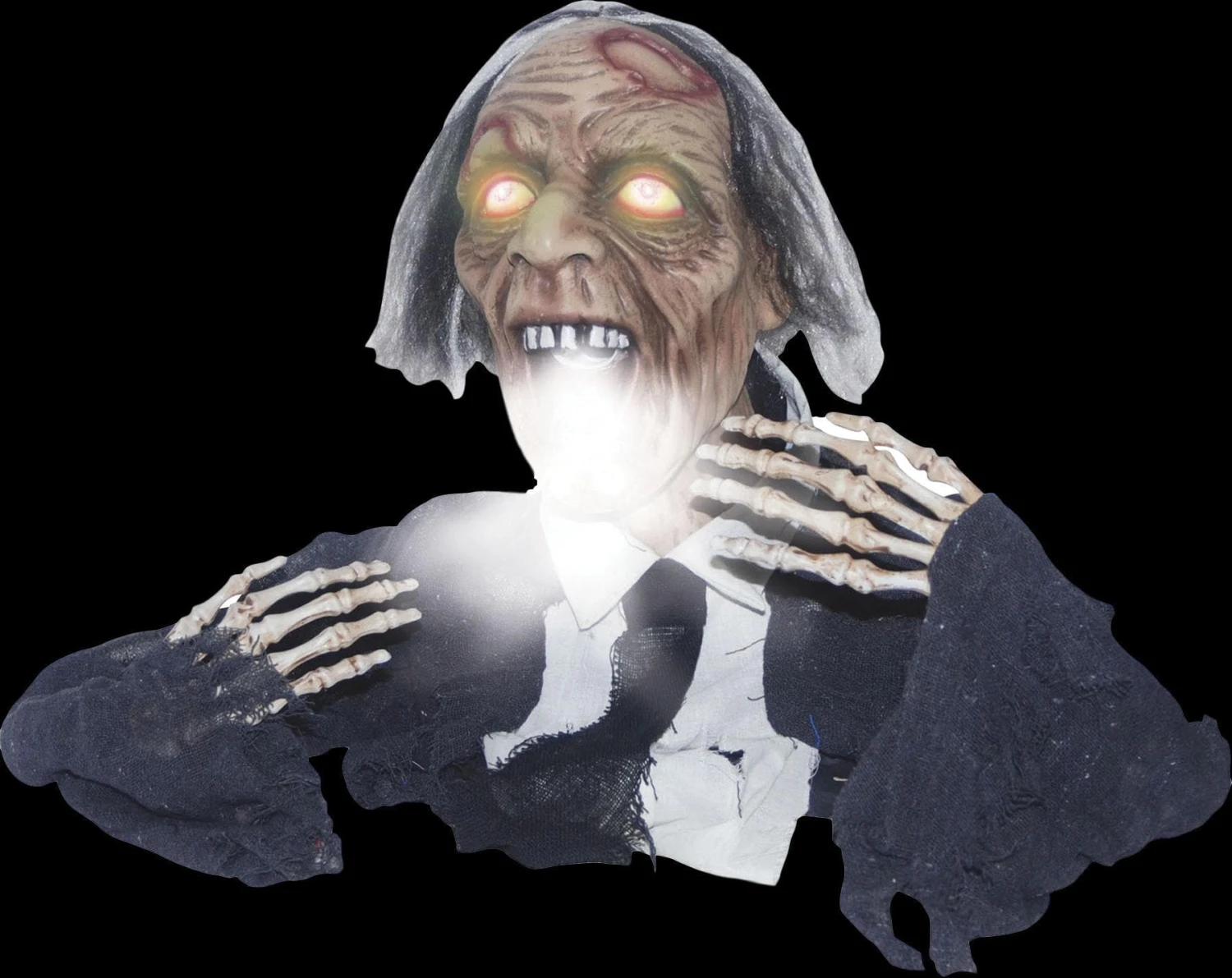 "Groundbreaker Ghoul" Fog Machine Cover Prop 1 "Groundbreaker Ghoul" Fog Machine Cover Prop