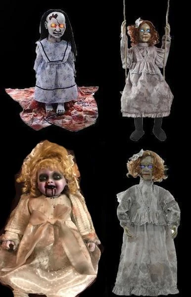 "Haunted Dolls" Halloween Props - Package Deal 1 "Haunted Dolls" Halloween Props - Package Deal