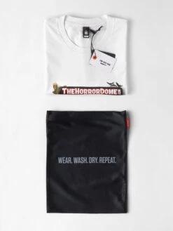 HorrorDome Logo Premium White T-Shirt -Holiday Discount Store horrordome logo premium white t shirt 31582275993648