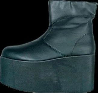 "Monster Boots - Men's/Black" Halloween Costume Accessory 1 "Monster Boots - Men's/Black" Halloween Costume Accessory