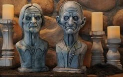 "Madam And Master Macy Ghostly Manor Busts" HD Exclusive Halloween Decoration -Holiday Discount Store new for 2022 madam and master macy ghostly manor busts halloween decoration 29559822123056