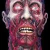 "Peeled Flesh" Severed Head Halloween Prop