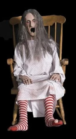 "Rocking Grandma" Electric Animated Halloween Prop